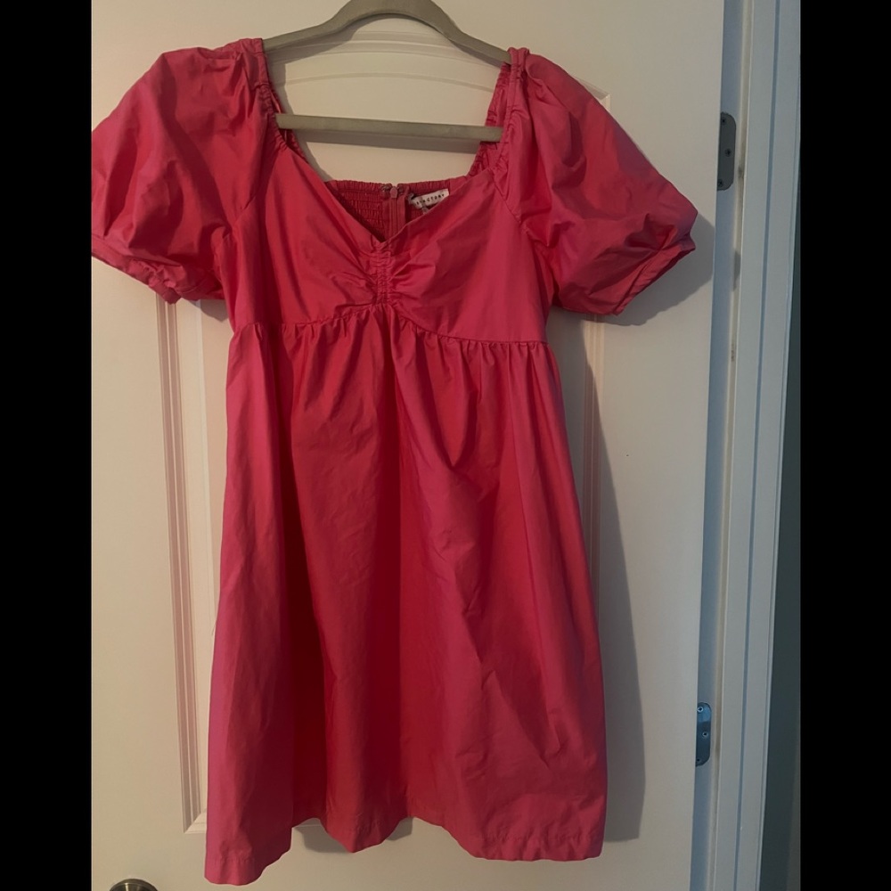 Hot Pink, Worn Once English Factory Dress